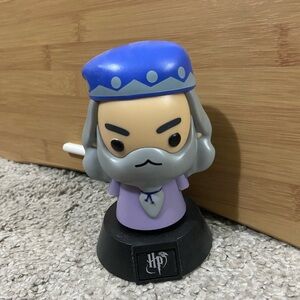 EUC Harry Potter Albus Dumbledore Mini Lamp - Does work
